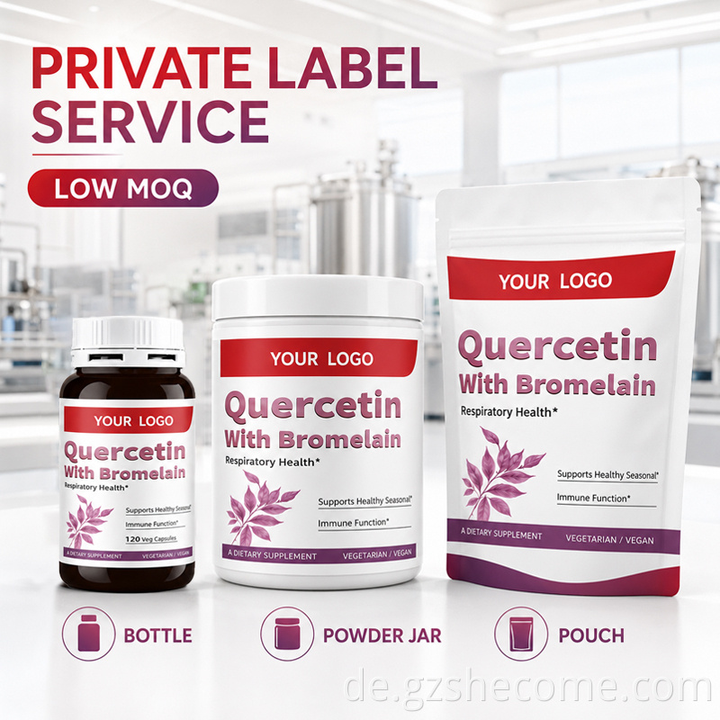 Quercetin With Bromelain Capsules11